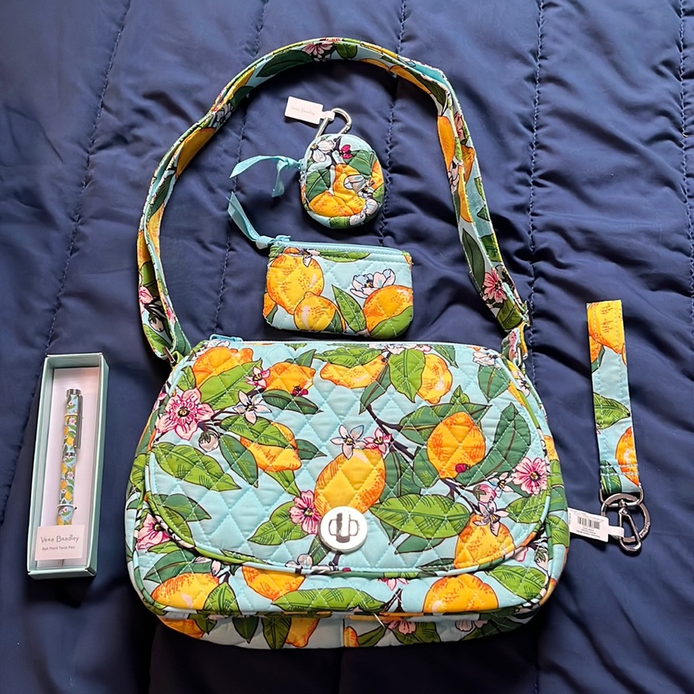 COPY - Brand New Vera Bradley Lemon Grove Lot